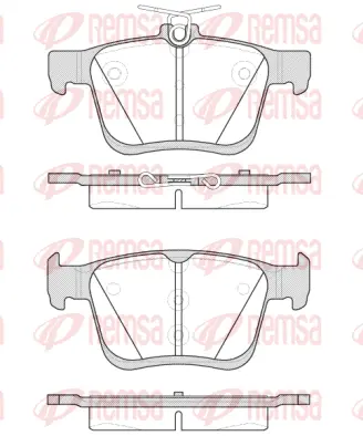 Brake Pad Set, disc brake (1516 00)