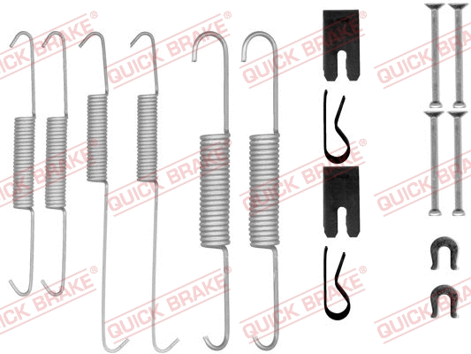 Accessory Kit, brake shoes (105-0854)