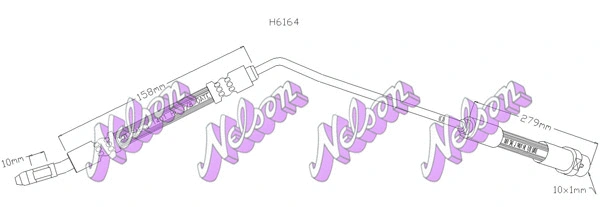 Brake Hose (H6164)