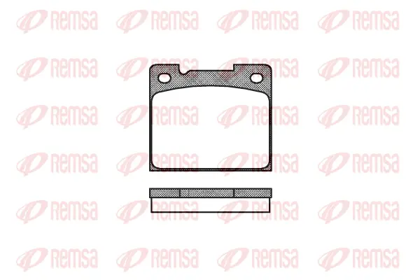 Brake Pad Set, disc brake (0039 30)