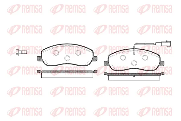 Brake Pad Set, disc brake (1146 02)