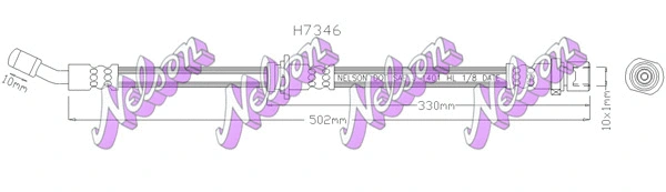 Brake Hose (H7346)