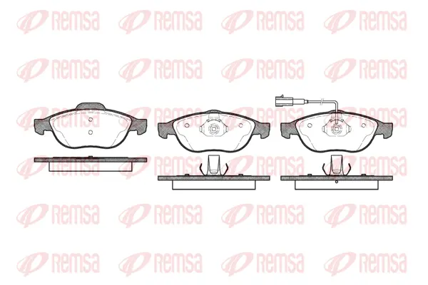 Brake Pad Set, disc brake (0660 11)