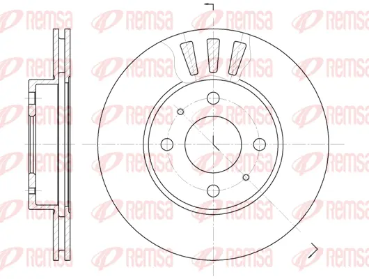 Brake Disc (61708 10)
