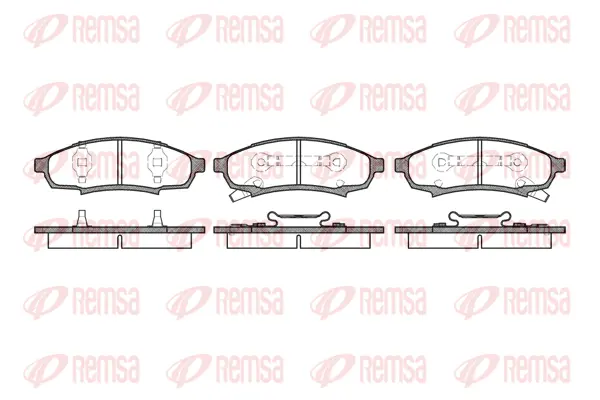 Brake Pad Set, disc brake (0531 02)