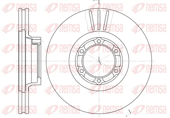 Brake Disc (6157 10)
