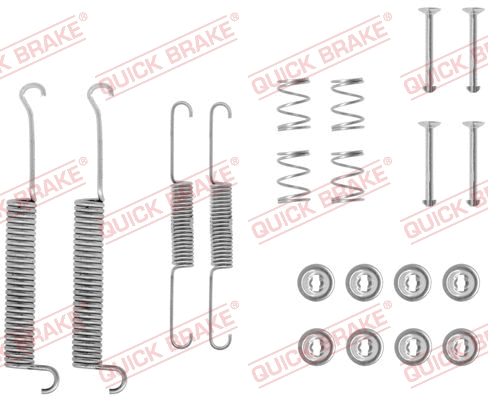 Accessory Kit, brake shoes (105-0504)