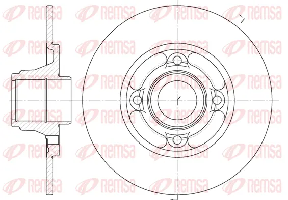 Brake Disc (6537 00)