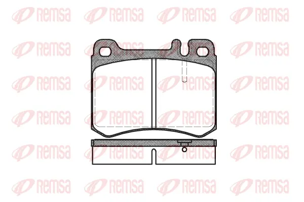 Brake Pad Set, disc brake (0260 00)