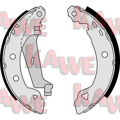 Brake Shoe Set (07530)