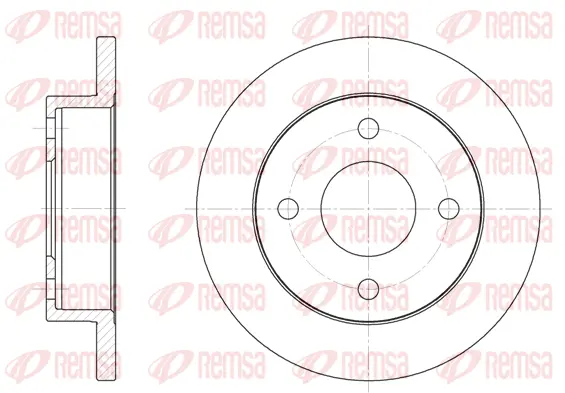 Brake Disc (6013 00)
