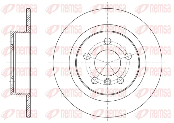Brake Disc (61597 00)