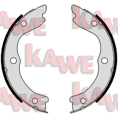 Brake Shoe Set, parking brake (09730)