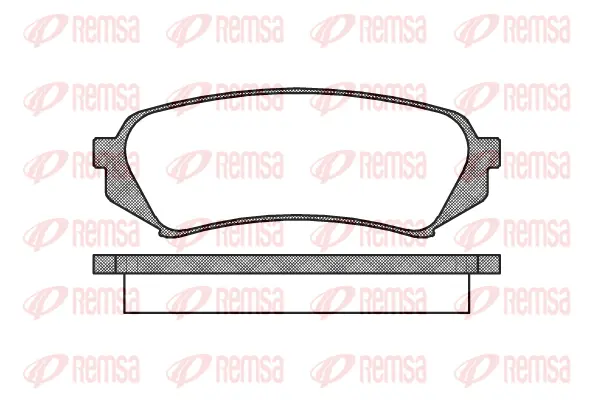 Brake Pad Set, disc brake (0706 00)