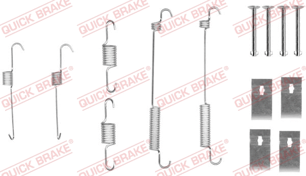 Accessory Kit, brake shoes (105-0846)