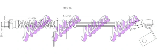 Brake Hose (H5946)