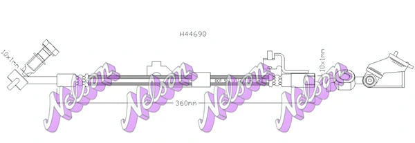 Brake Hose (H4469Q)