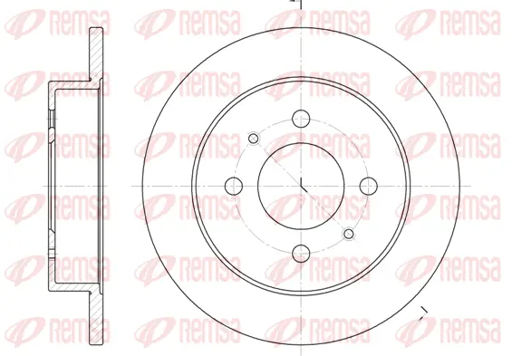 Brake Disc (6765 00)