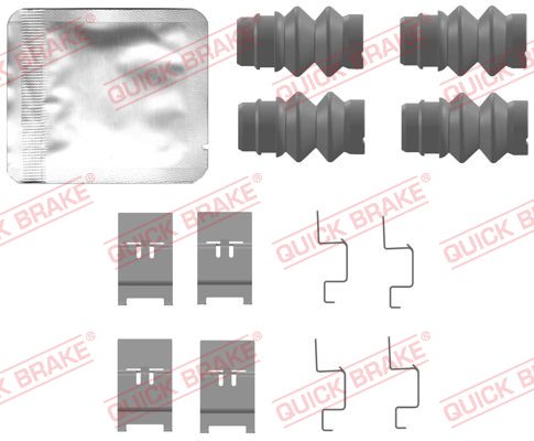 Accessory Kit, disc brake pad (109-0135)
