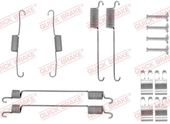 Accessory Kit, brake shoes (105-0030)