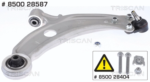 Control/Trailing Arm, wheel suspension (8500 28587)
