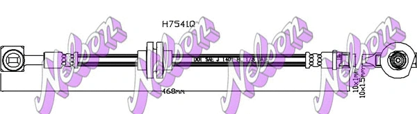 Brake Hose (H7541Q)
