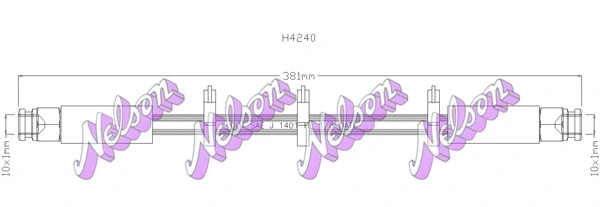 Brake Hose (H4240)