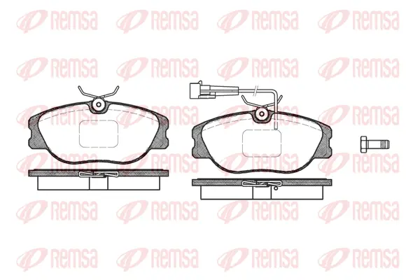 Brake Pad Set, disc brake (0305 31)