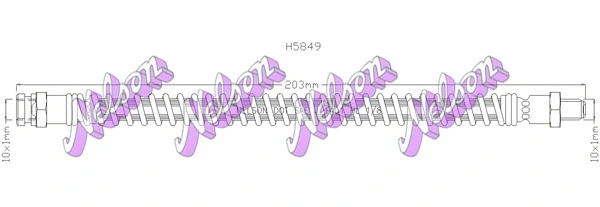 Brake Hose (H5849)