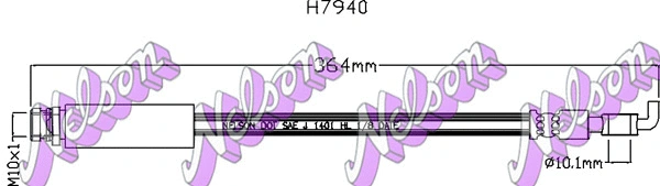 Brake Hose (H7940)
