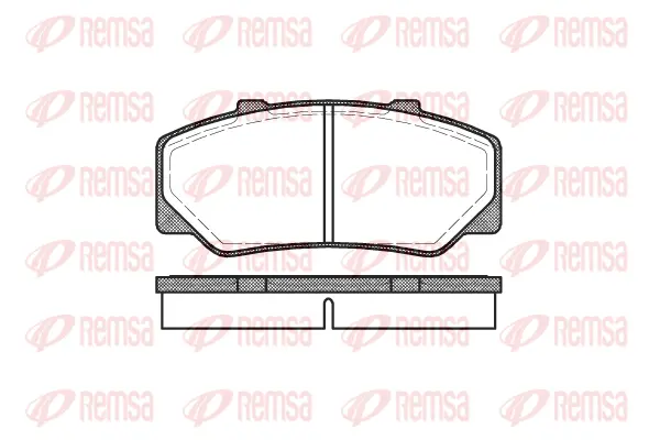 Brake Pad Set, disc brake (0176 00)