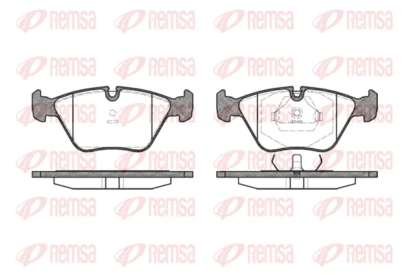 Brake Pad Set, disc brake (0270 10)
