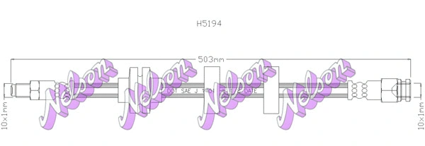 Brake Hose (H5194)