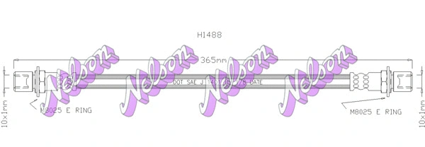 Brake Hose (H1488)