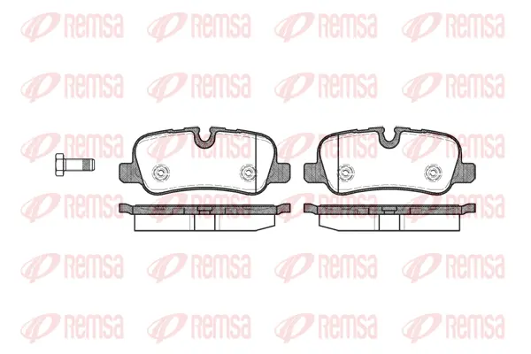 Brake Pad Set, disc brake (1159 00)