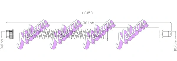 Brake Hose (H6153)