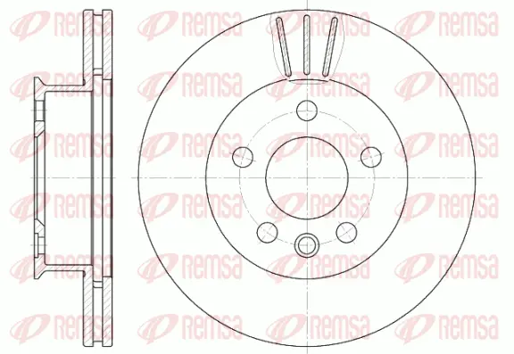 Brake Disc (6416 10)