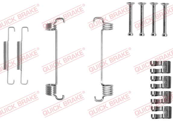 Accessory Kit, parking brake shoes (105-0851)