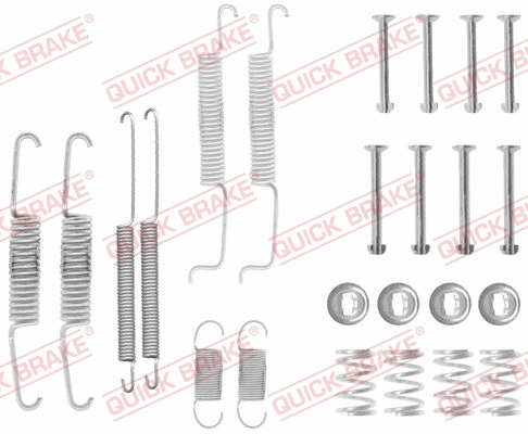 Accessory Kit, brake shoes (105-0569)