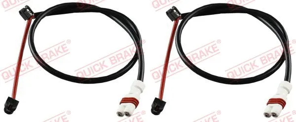 Warning Contact, brake pad wear (WS0344A)