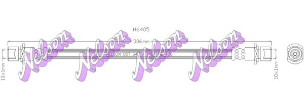 Brake Hose (H6405)