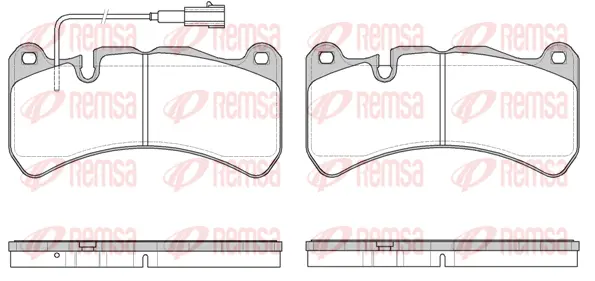 Brake Pad Set, disc brake (1192 11)