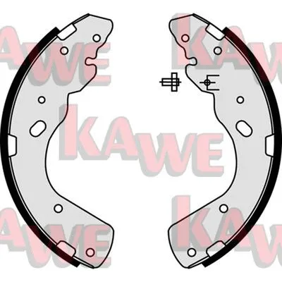 Brake Shoe Set (08450)