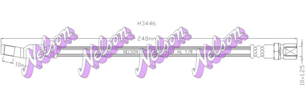 Brake Hose (H3446)