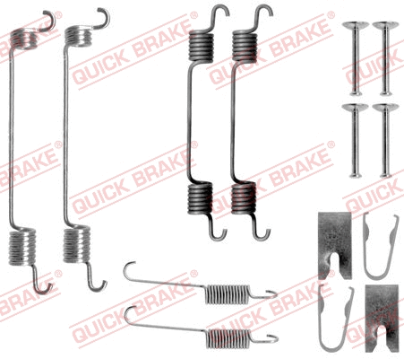 Accessory Kit, brake shoes (105-0797)