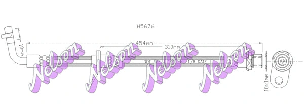 Brake Hose (H5676)