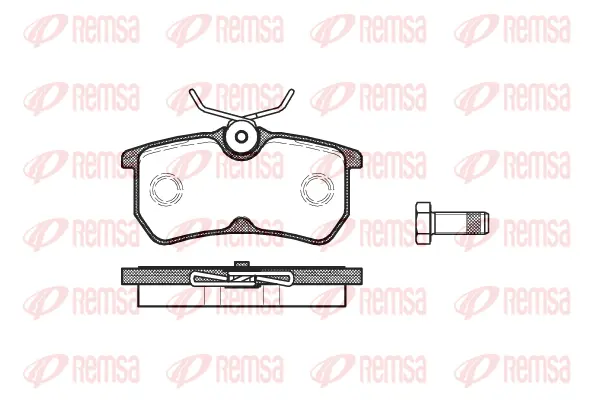 Brake Pad Set, disc brake (0693 00)
