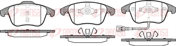 Brake Pad Set, disc brake (1219 21)