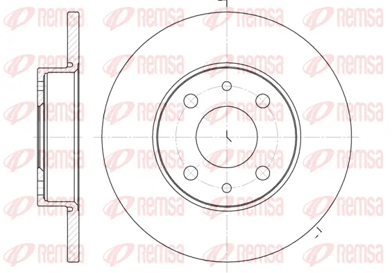 Brake Disc (6110 01)