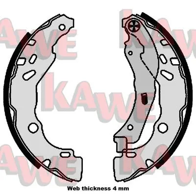 Brake Shoe Set (01111)